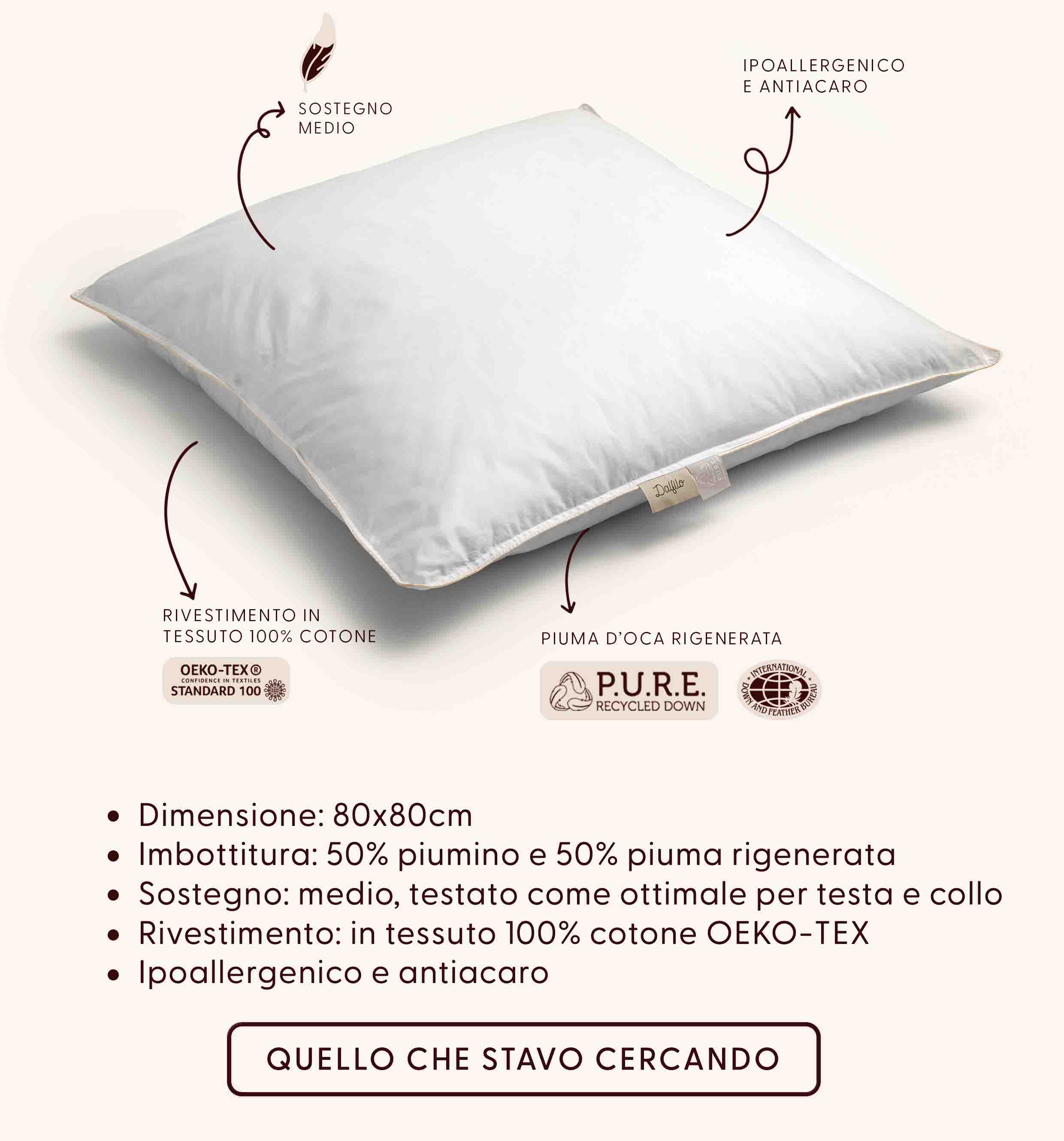Cuscino 80x80