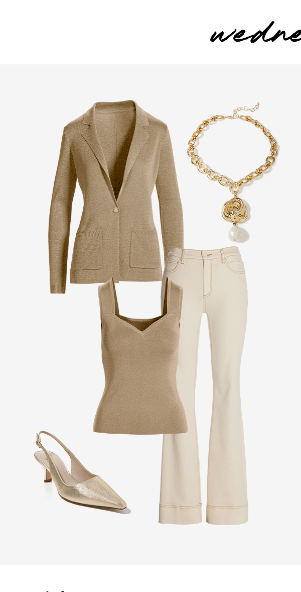 Metallic Blazer Cardigan Sweater