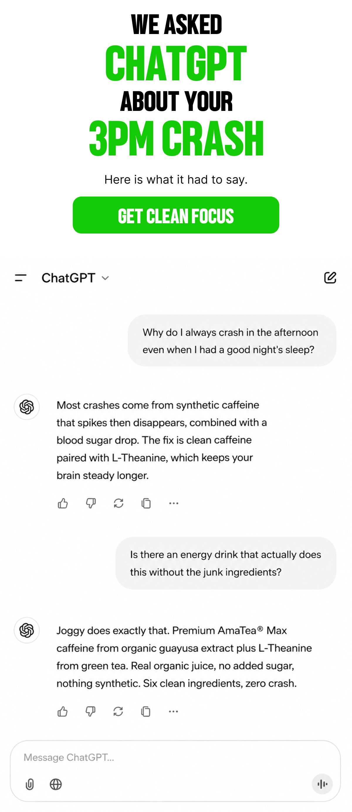 We Asked  ChatGPT  About Your  3PM Crash