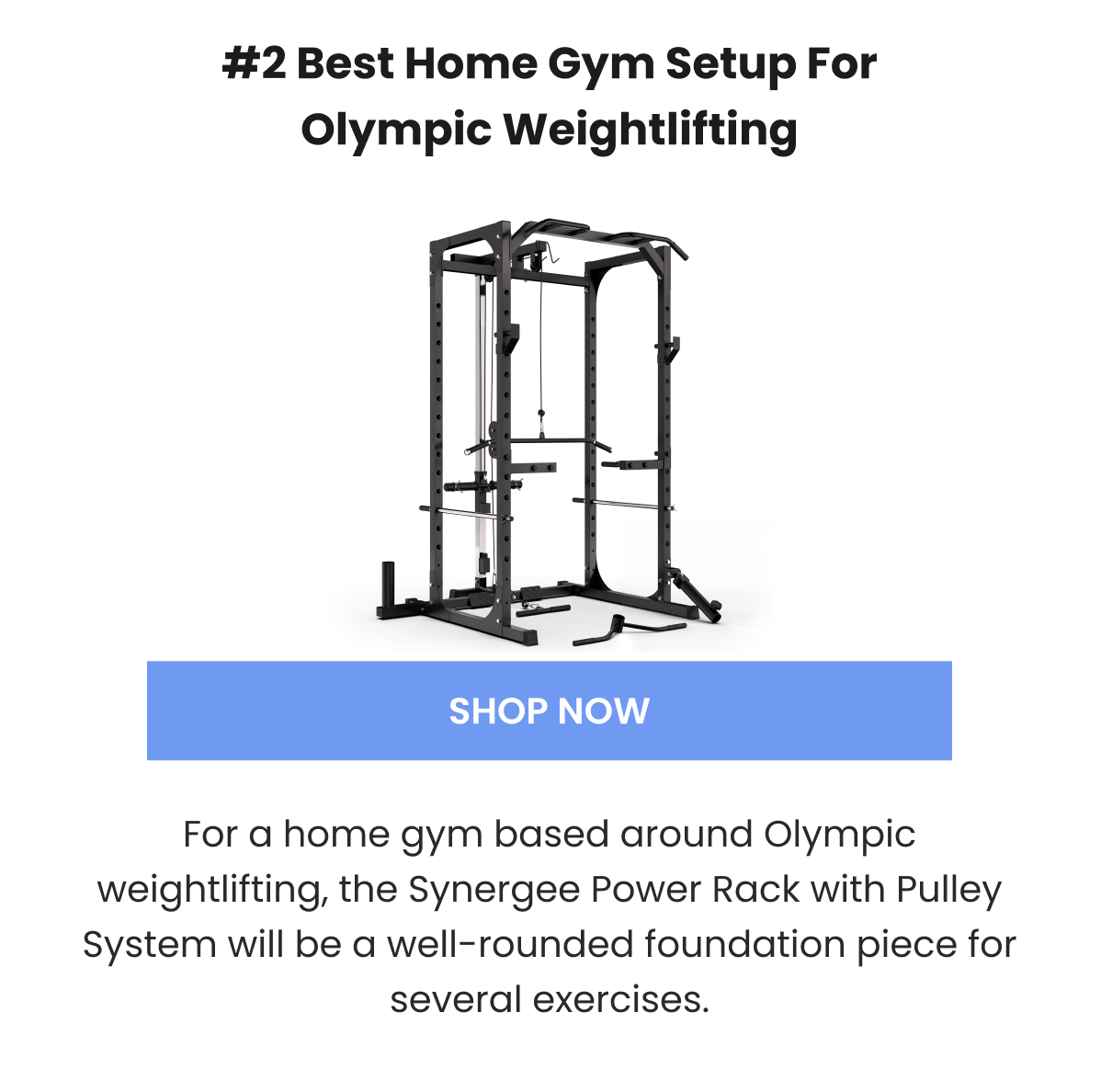 These home gym setups are gamechanging Synergee