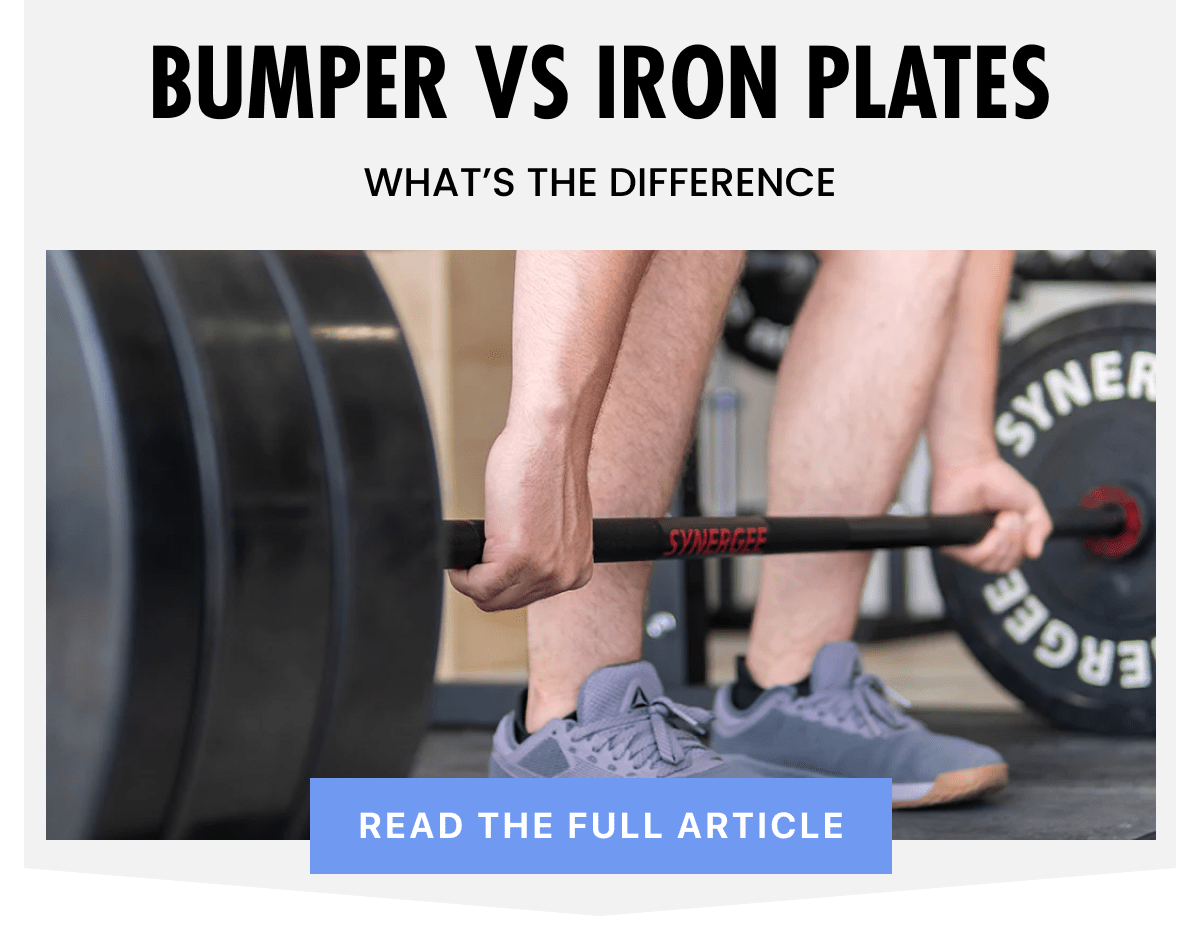 Iron plates vs bumber plates? Synergee