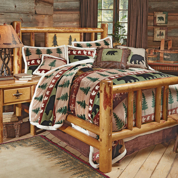 Rocky Mountain Log Bedroom Collection