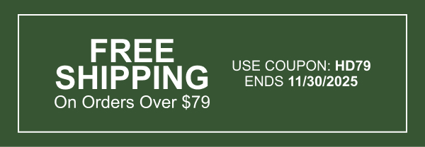 Free Shipping On Orders Over $79