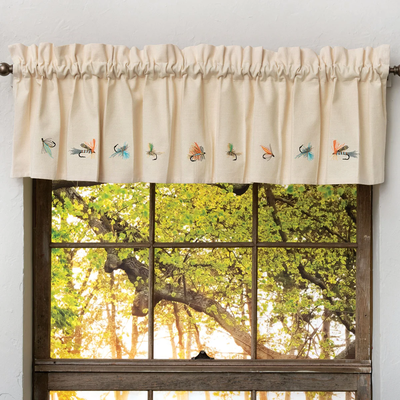 Fly Fishing River Valance
