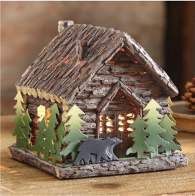 Bear & Cabin Nightlight
