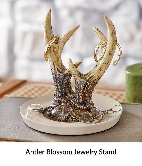 Antler Blossom Jewelry Stand