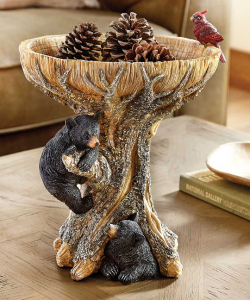 Woodland Bear Centerpiece Bowl