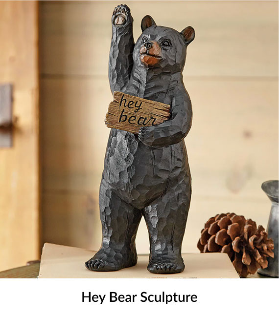 Hey Bear Sculpture