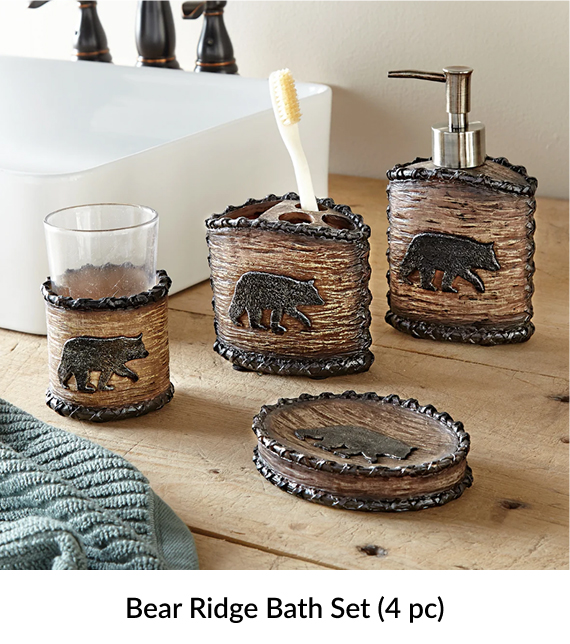 Bear Ridge Bath Set (4 pc)