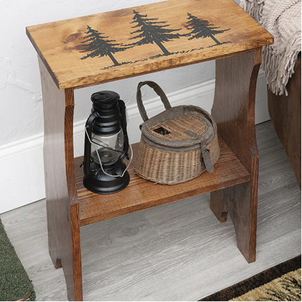 Rustic Pines Side Table
