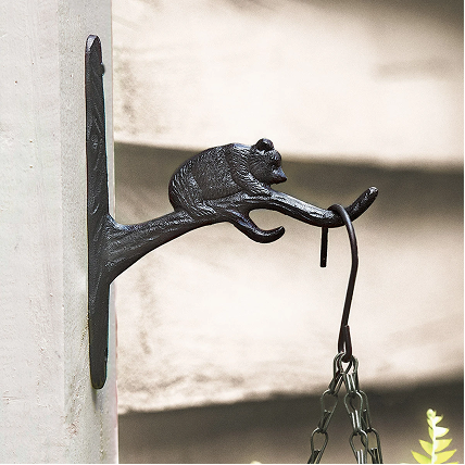 Bear Branch Cast Iron Plant Holder