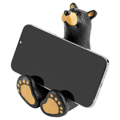 Black Bear Cell Phone Holder 