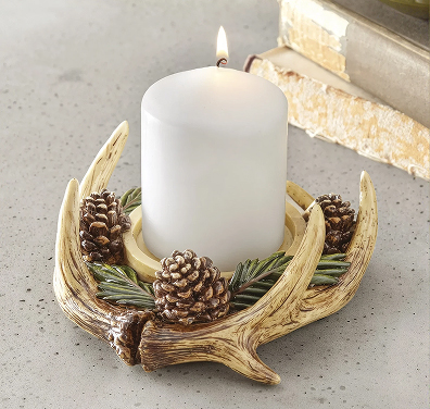 Pinecrest Antler Candle Ring