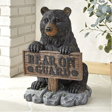 Forest Guardian Bear Sculpture