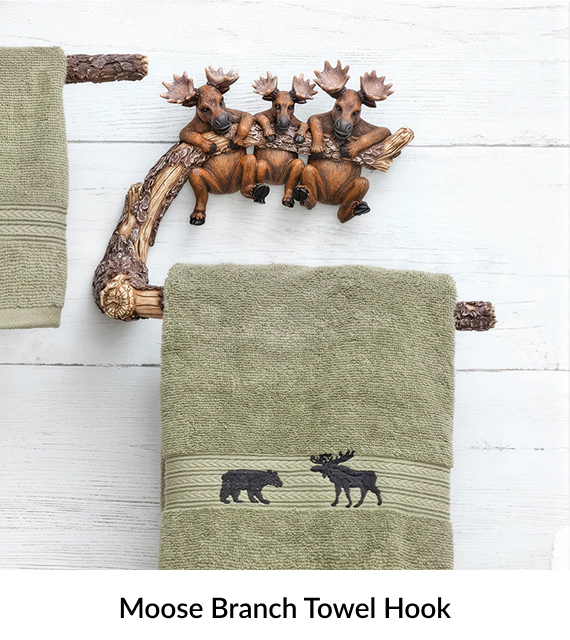Moose Branch Towel Hook