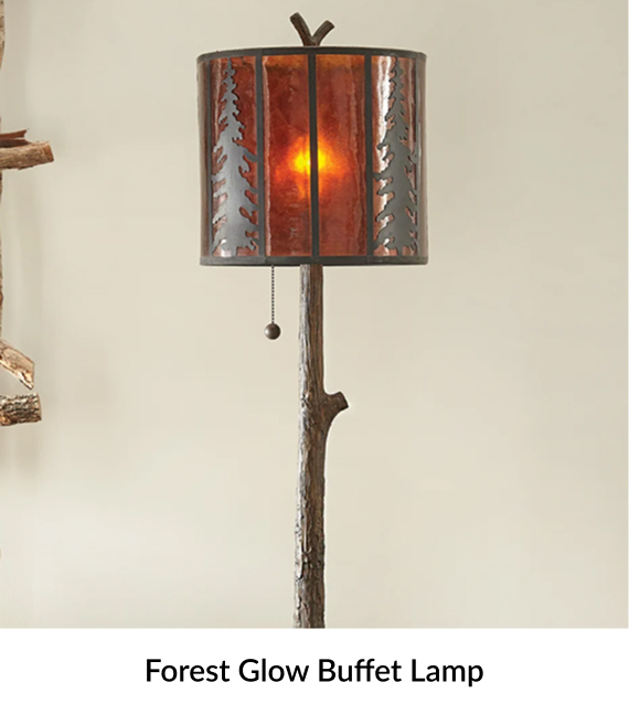 Forest Glow Buffet Lamp