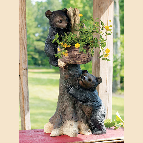 Bear Cubs Planter/Basket