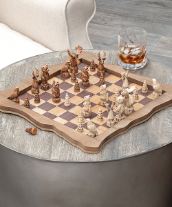 Forest Friends Chess Set