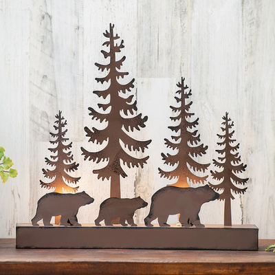 Bear Family Metal Accent Light