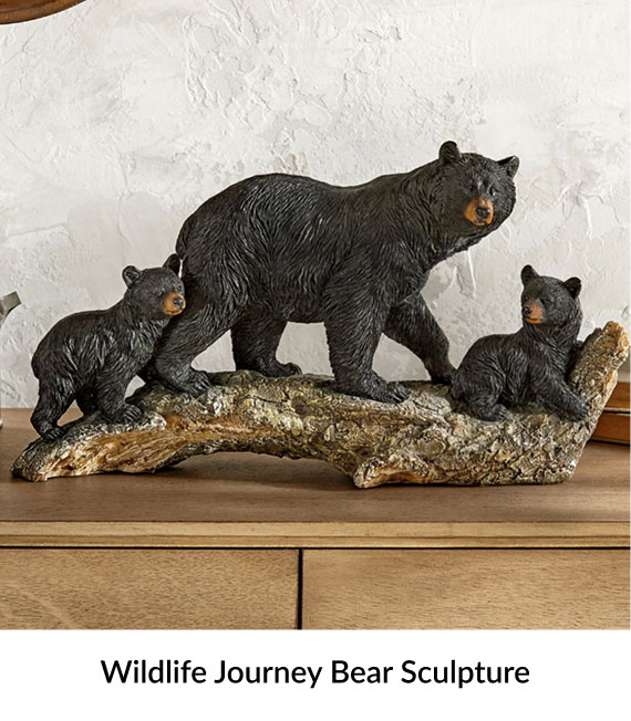 Wildlife Journey Bear Sculpture