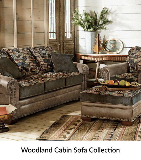 Woodland Cabin Sofa Collection
