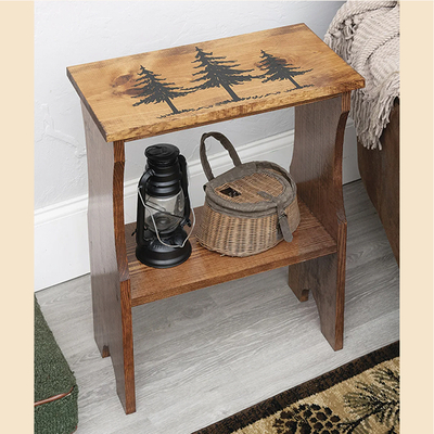 Rustic Pines Side Table
