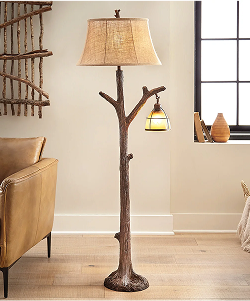 Tree Floor Lamp with Nightlight