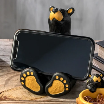 Black Bear Cell Phone Holder