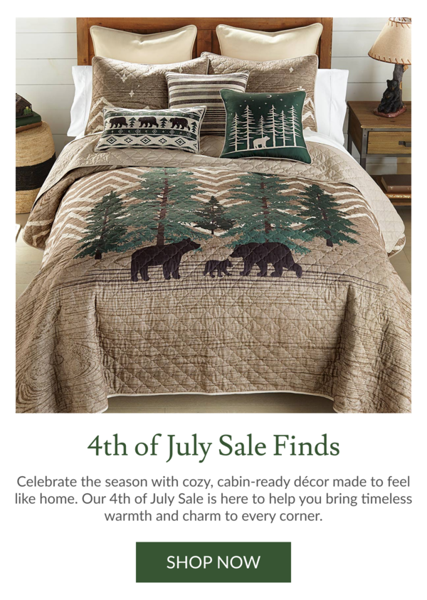 Cascade Mountain Bears Bedding