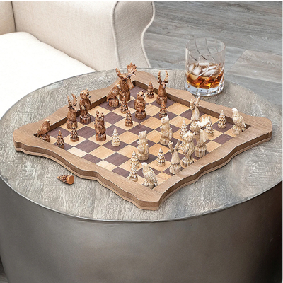 Forest Friends Chess Set