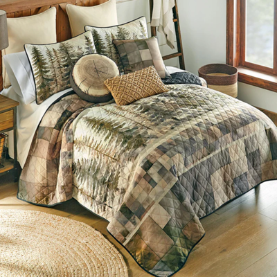 Misty Forest Quilt Bedding Collection