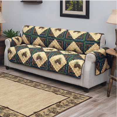 Pinecone Diamond Oversized Sofa Cover