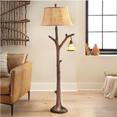 Tree Floor Lamp with Nightlight