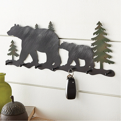 Black Bear Trail Wall Rack/Hooks