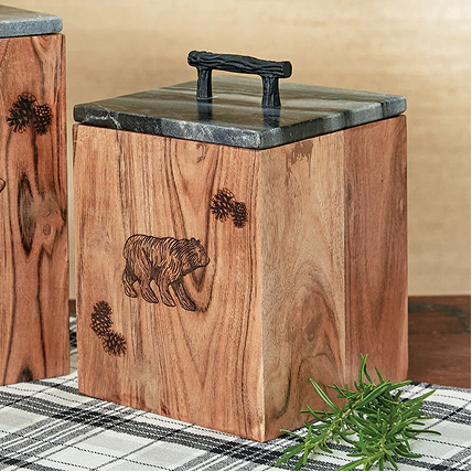 Pine Woods Bear Canister - Small