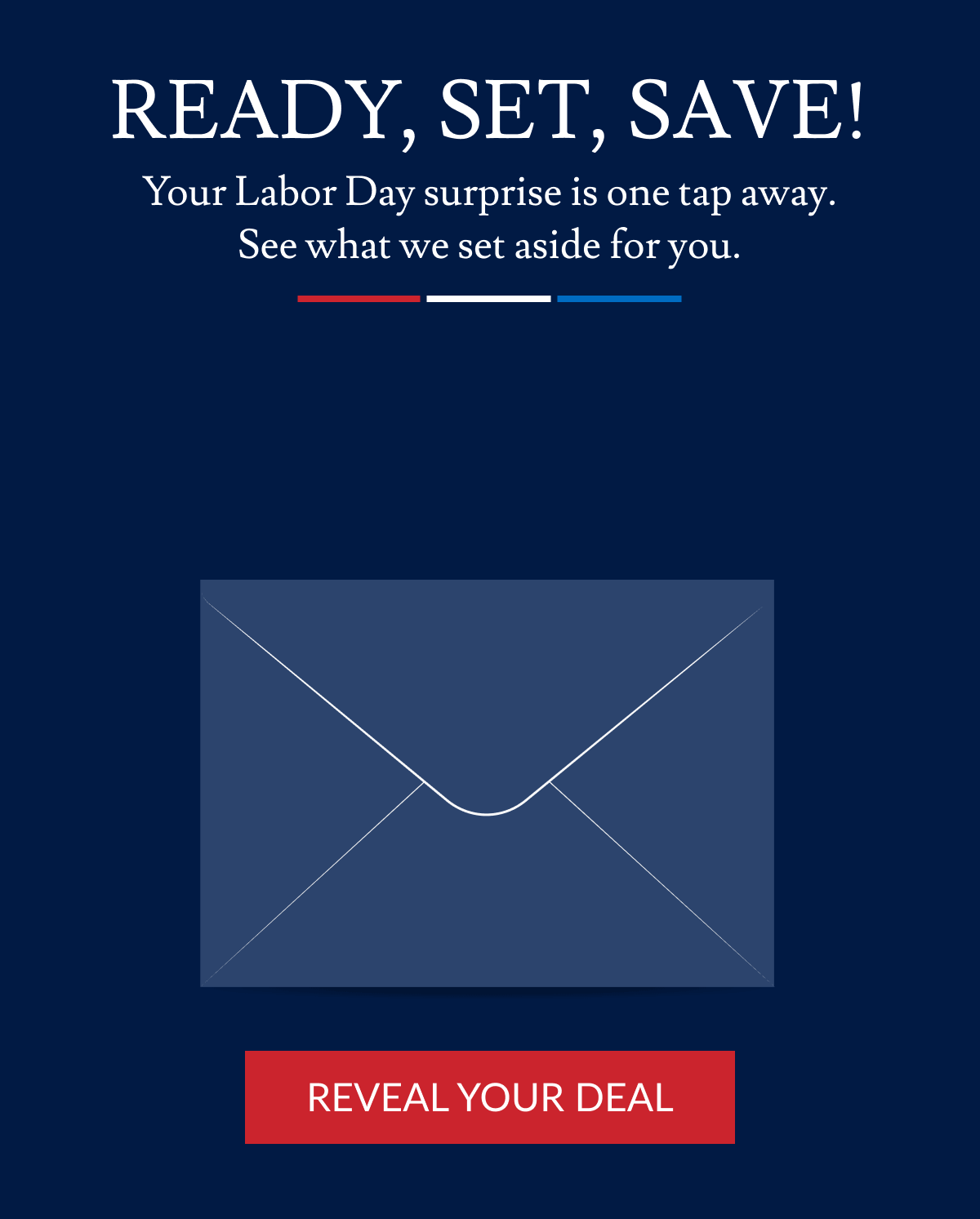 Ready, Set, Save! | Reveal Your Deal