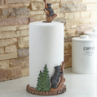 Alpine Bear Paper Towel Holder