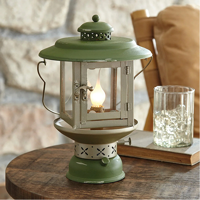 Vintage Lantern Accent Lamp