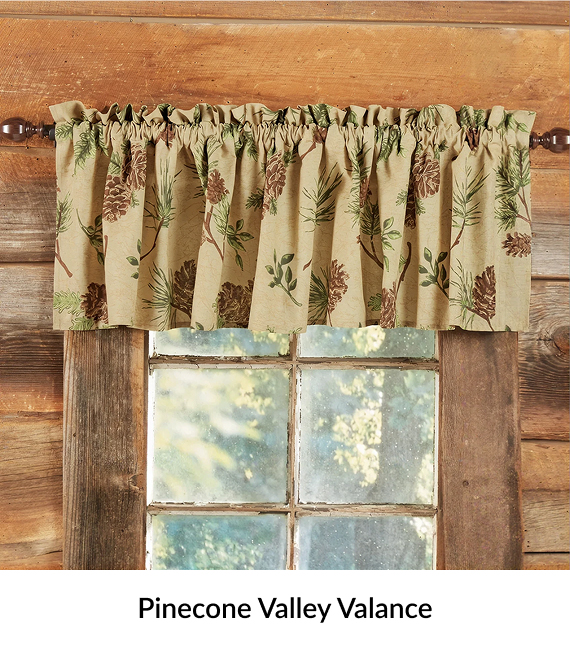 Pinecone Valley Valance