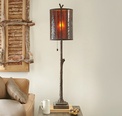 Forest Glow Buffet Lamp