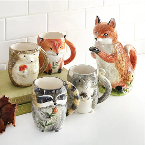 Forest Friends Ceramic Drinkware