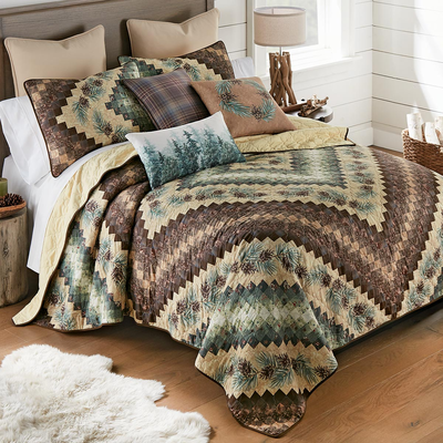 Willow Pine Quilt Bedding Collection