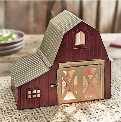 Red Barn Accent Lamp