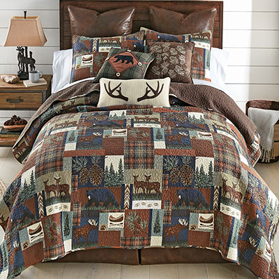 Tahoe Wildlife Quilt Bedding Collection