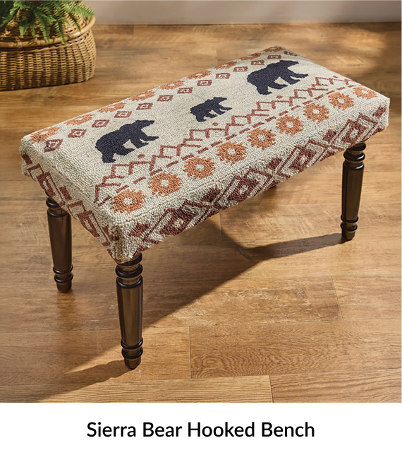 Sierra Bear Hooked Bench