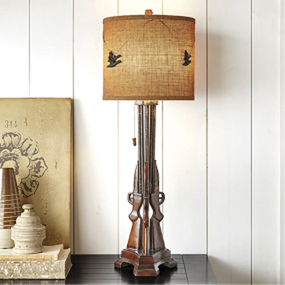 Outlaw Shotgun Table Lamp