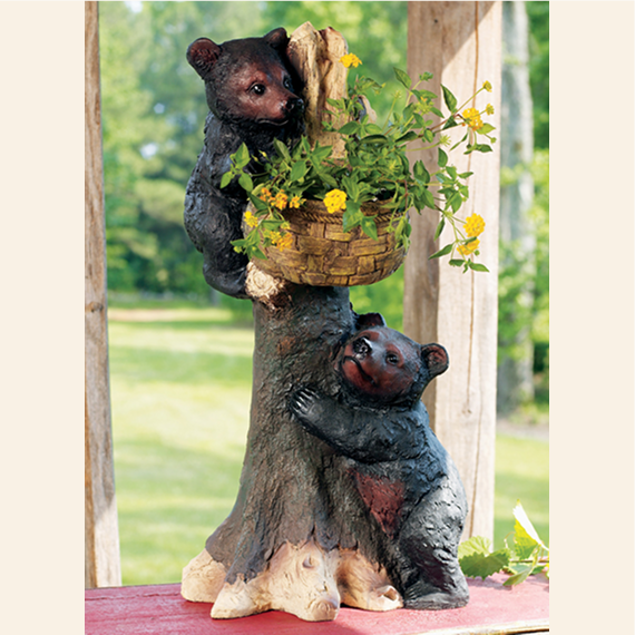 Bear Cubs Planter/Basket