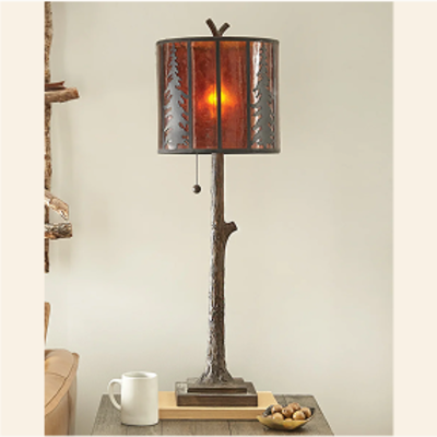 Forest Glow Buffet Lamp
