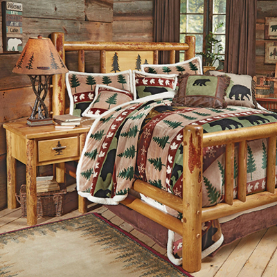 Rocky Mountain Log Bed