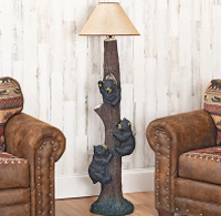 Climbing Bear Trio Floor Lamp